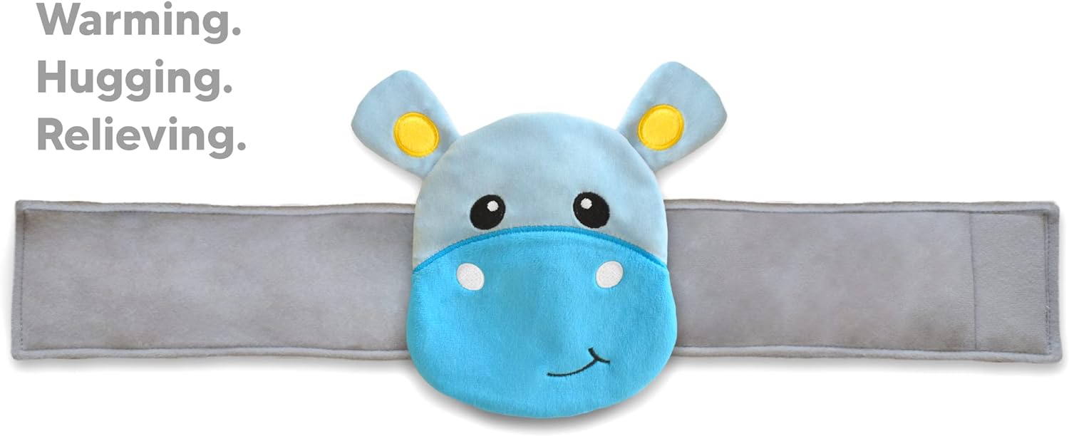 Baby Colic, Gas and Upset Stomach Relief – Belly Hugger – A Soothing Warmth Combined with Gentle Compression (Blue) - Image 3